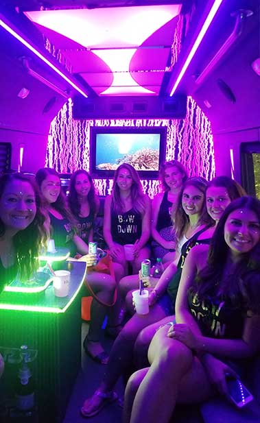 charleston-bachelorette-parties Charleston Airport Shuttle, Limo Service & Party Bus Rental