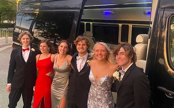 charleston-proms Party Bus Charleston, SC - Charleston Black Cab